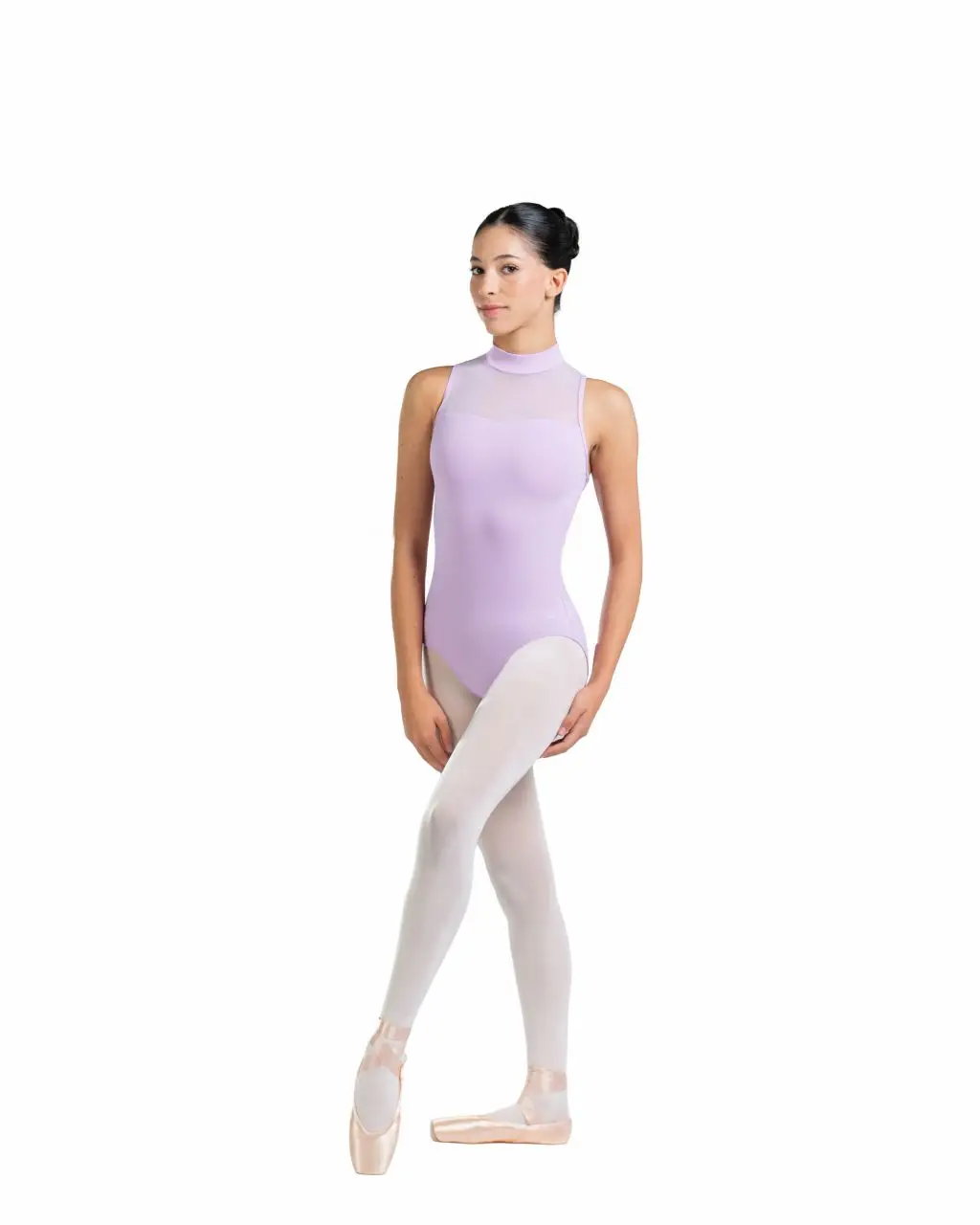 Klara Turtleneck Mesh Ballet Leotard LUB346 | LULLI | LULLI