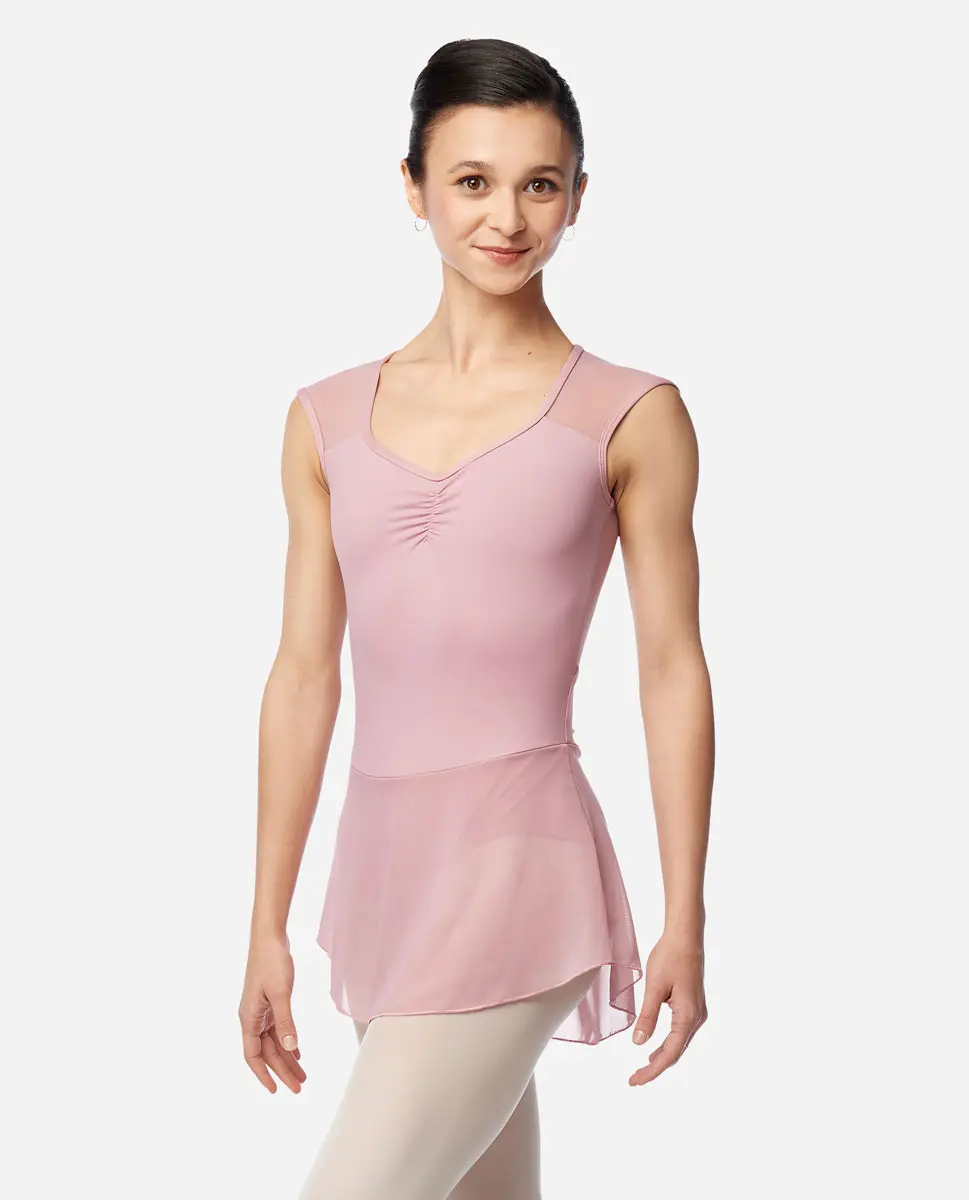Julia Cap Sleeve Skirted Ballet Leotard LUB870 | LULLI | LULLI