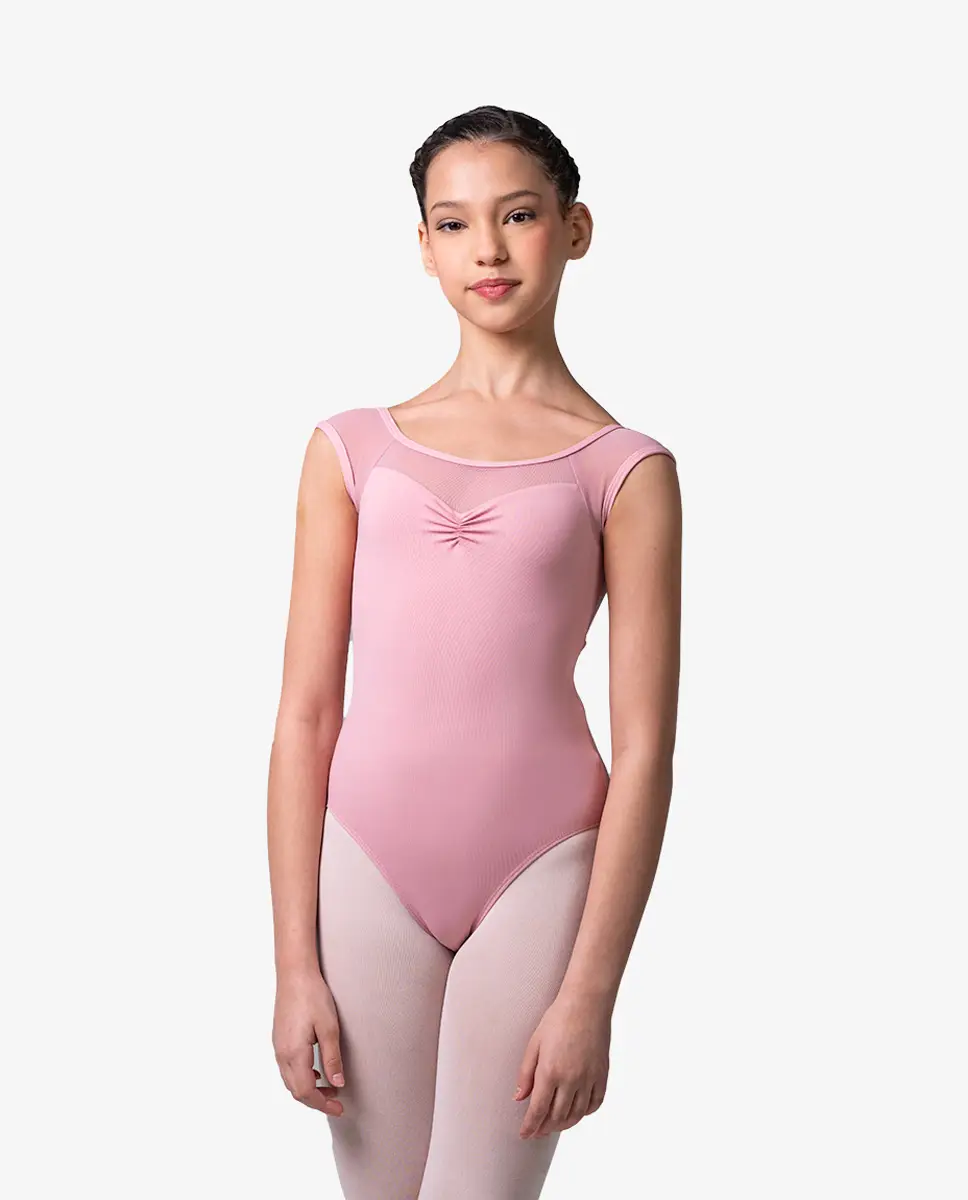 Girls Zoey Cap Sleeve Ballet Leotard LUB903C | LULLI | LULLI